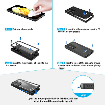 Waterproof Shockproof Samsung Phone Case
